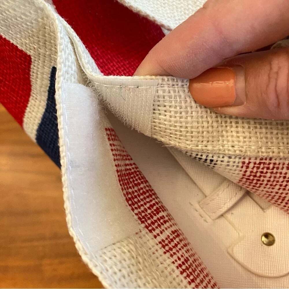 Norway ๐ณ๐ด Woven Burlap Tote Bag - Picture 6 of 15